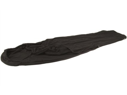 Lehký spací pytel FLEECE černý