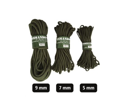 Lano Commando - OLIV 5mm/15m