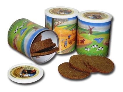 Trvanlivý chléb v konzervě 500g, celozrnný, žitný