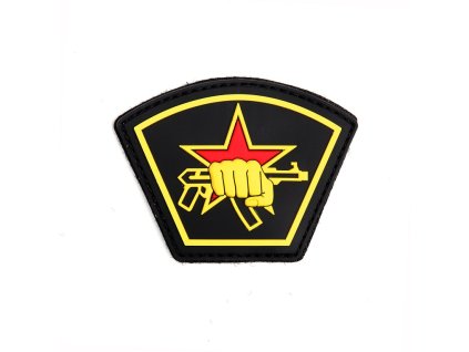 Nášivka PARTYZÁN 3D (velcro)