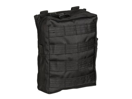 Pouzdro velké MOLLE vertikální, černé