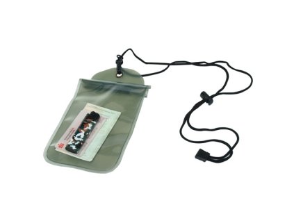 Pouzdro na krk 140x230 mm vodotěsné, oliv