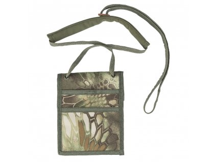 Peněženka cestovatelská - na krk, MANDRA WOOD. camo