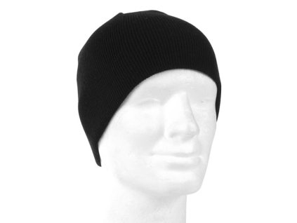 Čepice BEANIE pletená BLACK