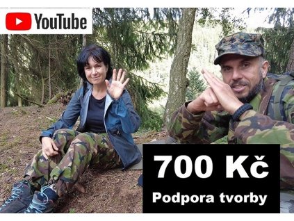 700 Kč - Podpora YouTube tvorby Daga