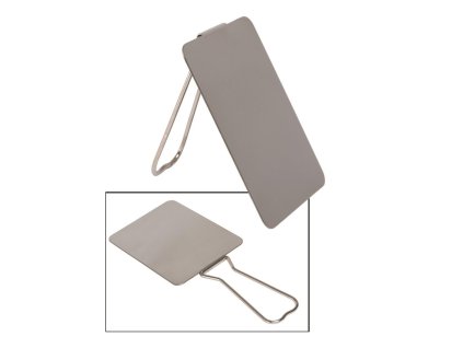Outdoorové zrcátko INOX, leštěná nerez ocel