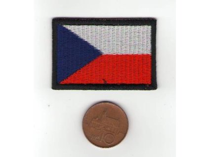 Nášivka Vlajka ČR - střední, ZIP