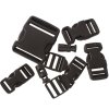 Sada vojenských přezek na opravu výstroje, black