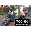 700 Kč - Podpora YouTube tvorby Daga