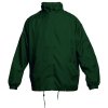 Bunda větrovka Windbreaker, tmavě zelená