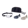 Brýle ochranné BOLLÉ COMBAT BLACK, 3 skla