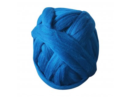 vlna merino superchunky wool tyrkysová