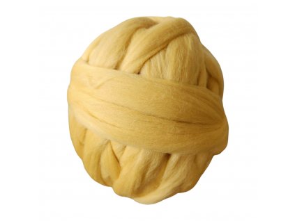 vlna merino superchunky wool zlta