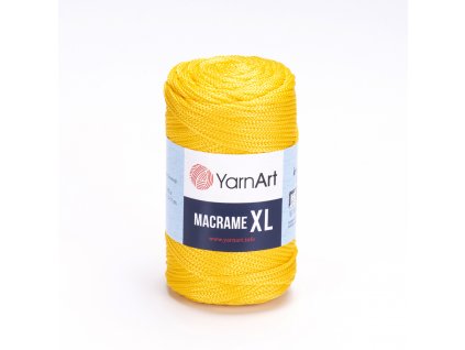 YARNART MACRAME XL 142 zlta
