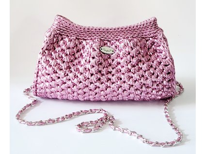 crossbody metallic Jullka ruzova predok