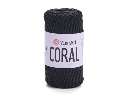 YARNART CORAL 1902 cierna
