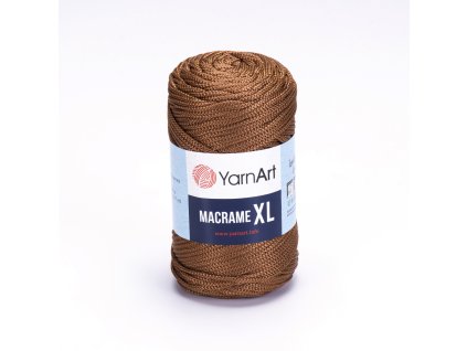 YARNART MACRAME XL 151 hnedá