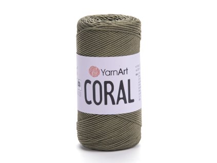 YARNART CORAL 1920 olivová