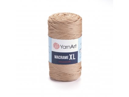 YARNART MACRAME XL 131 svetlo hneda