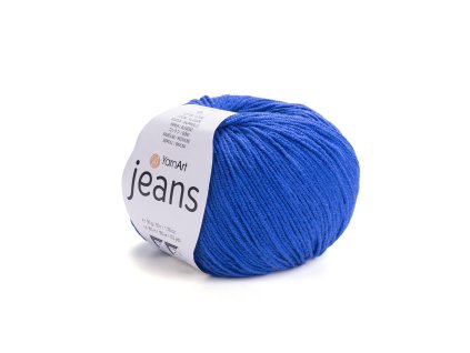 YARNART JEANS kráľovská modrá 47