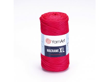 YARNART MACRAME XL 163 cervena