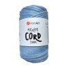 yarn art macrame cord 3 mm svetlá modrá 760