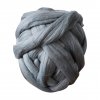 vlna merino superchunky wool tmava seda