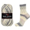 Vlna Hep - Best Socks 6fach ponožková příze, 75% vlna superwash, 25% polyamid