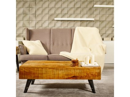 Set přikrývka a polštář z ovčí vlny 150 x 200 cm