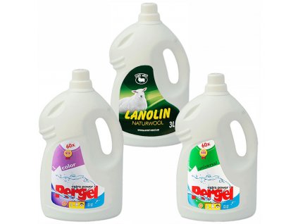 Lanolin 3 L + Pergel 3 L Color + zdarma 3 L Universal