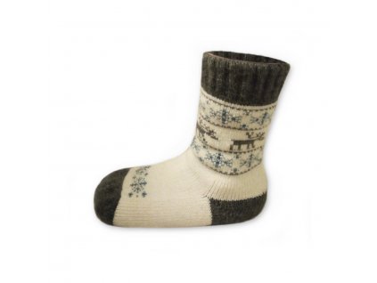 Funkční ponožky z ovčí vlny Merino - dětské