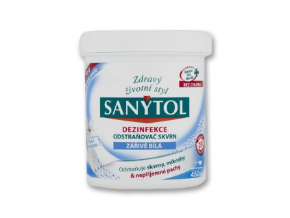 Sanytol Dezinfekční odstraňovač skvrn BĚLÍCÍ , 450 g