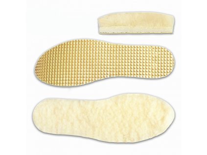 Vložky do bot s ovčí vlnou a izolační fólií