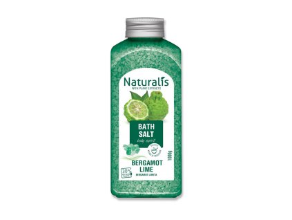 naturalis bath salt bergamot lime 1000gr