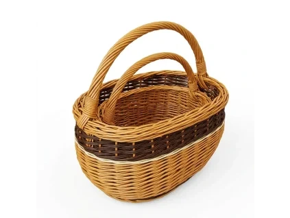 Proutěný košík - 256
