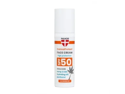 cannaprotect pletovy ochranný krém na opalování SPF50 50 ml