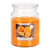 Vonná svíčka ve skle s víkem ORANGE 500 g