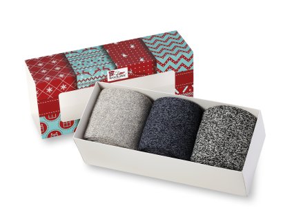 sada vlněných ponožek