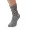 008 RUC 31 Ručně pletené ponožky 100% ovčí vlna šedé (3)