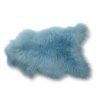 modrá ovčí kožešina