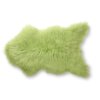 zelená ovčí kožešina