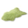 zelená ovčí kožešina