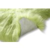 zelená ovčí kožešina