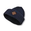 Zimní merino čepice unisex, Navy Blue