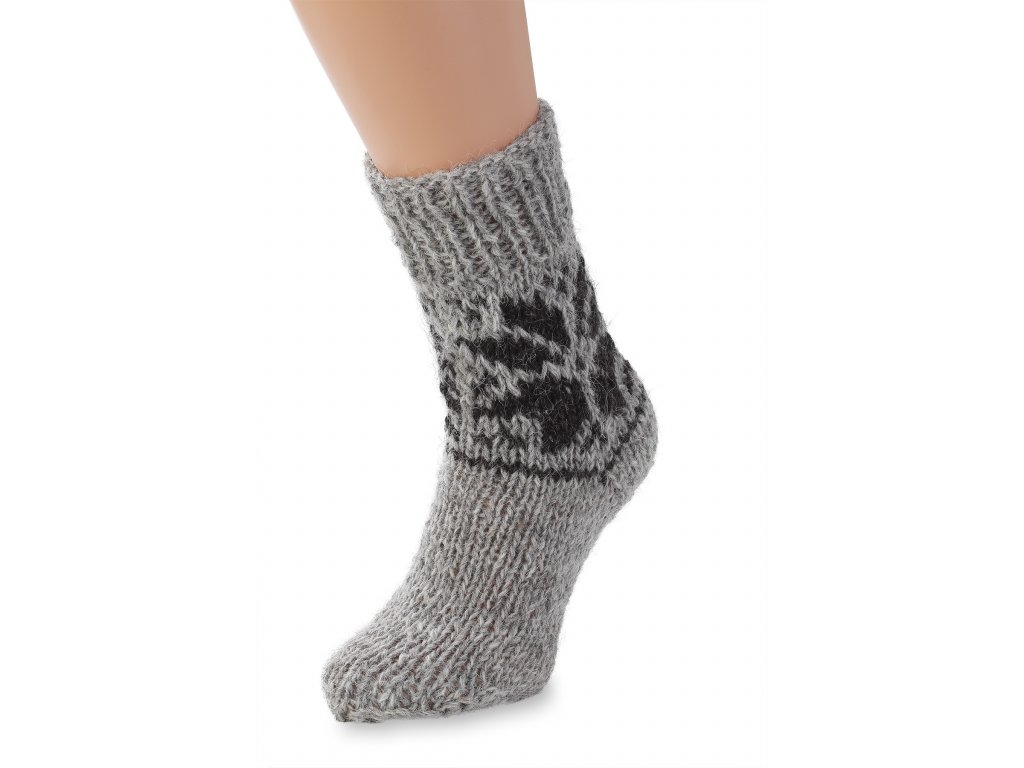 ručne pletené ponožky