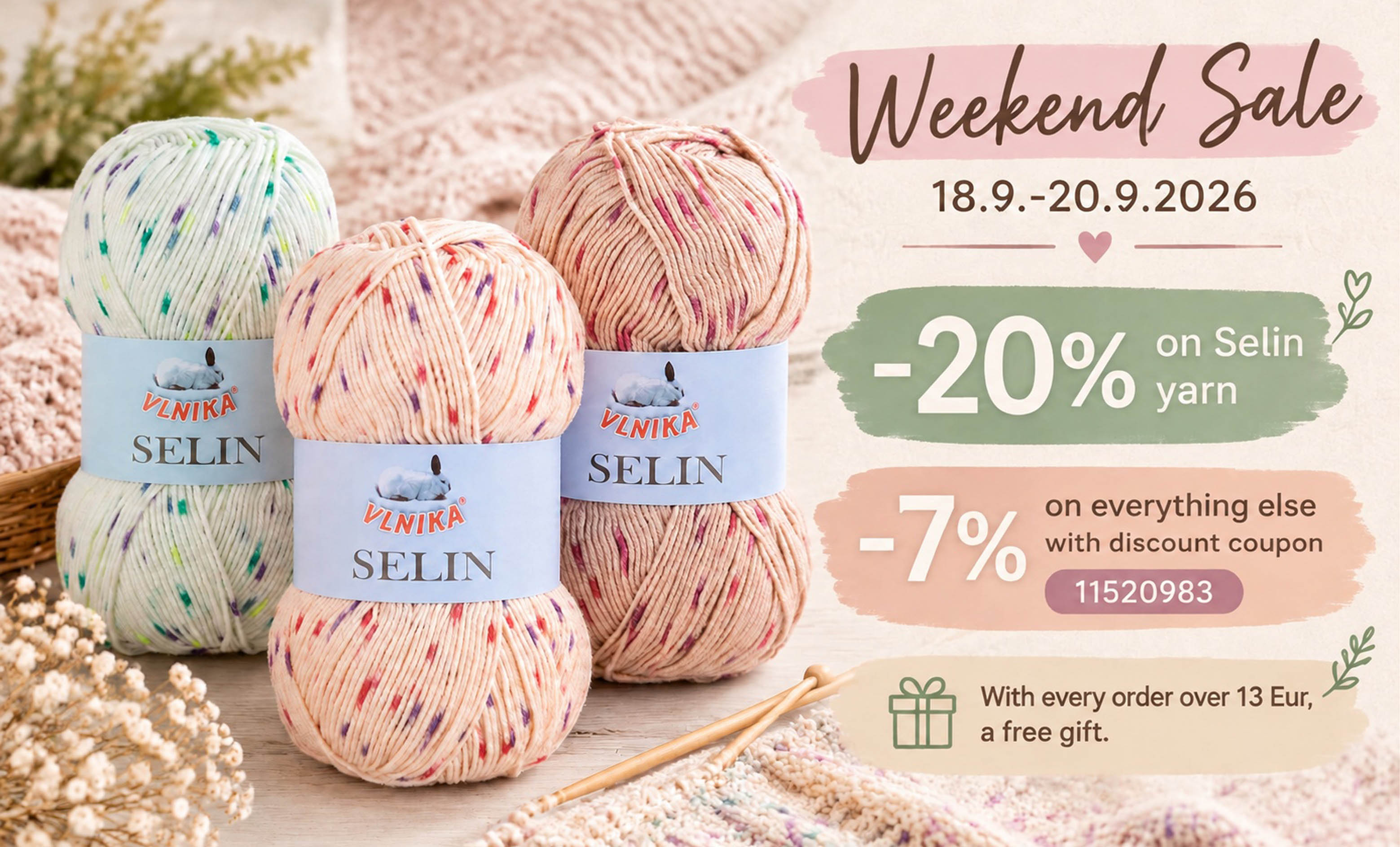 Weekend sale