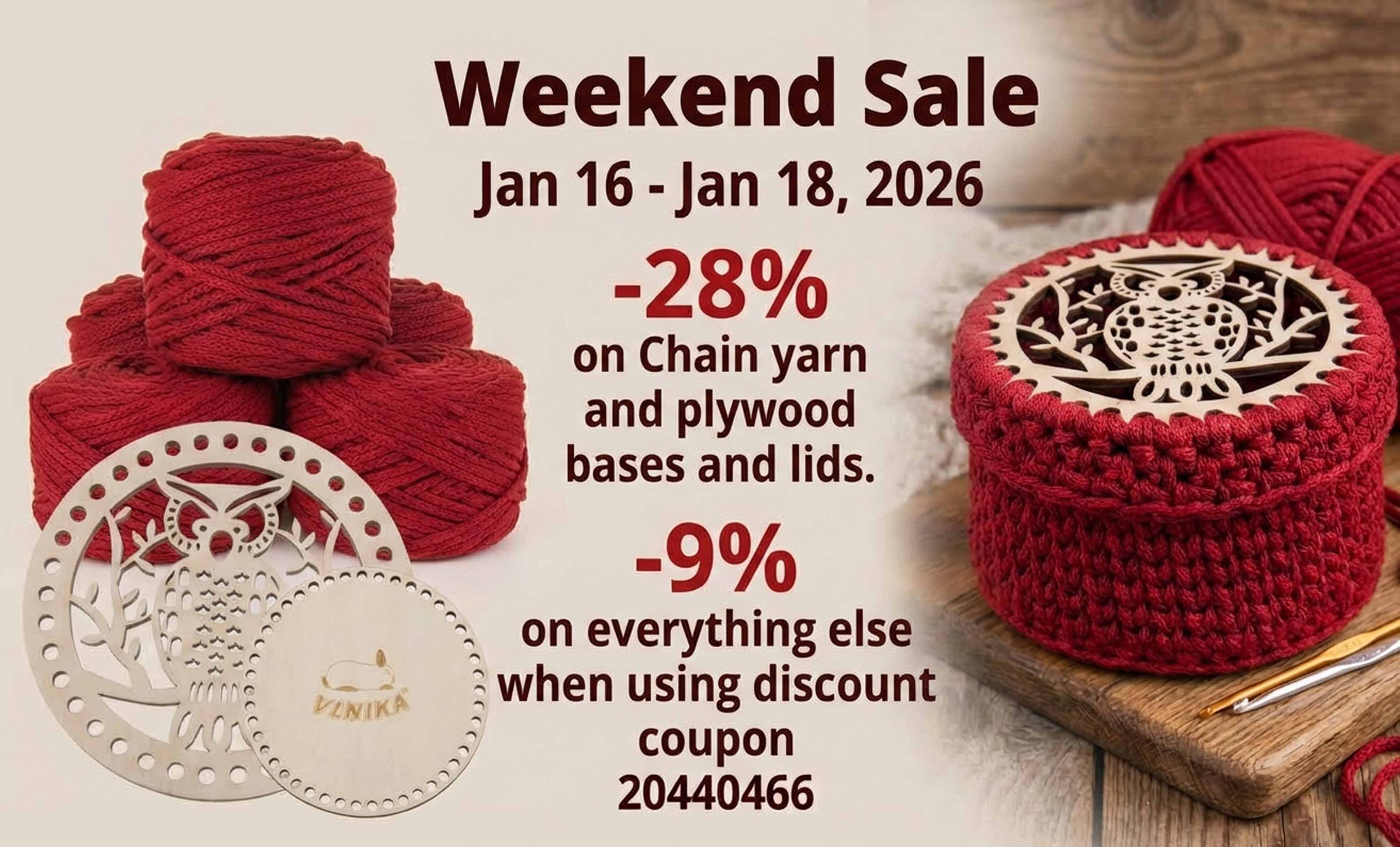 Weekend sale