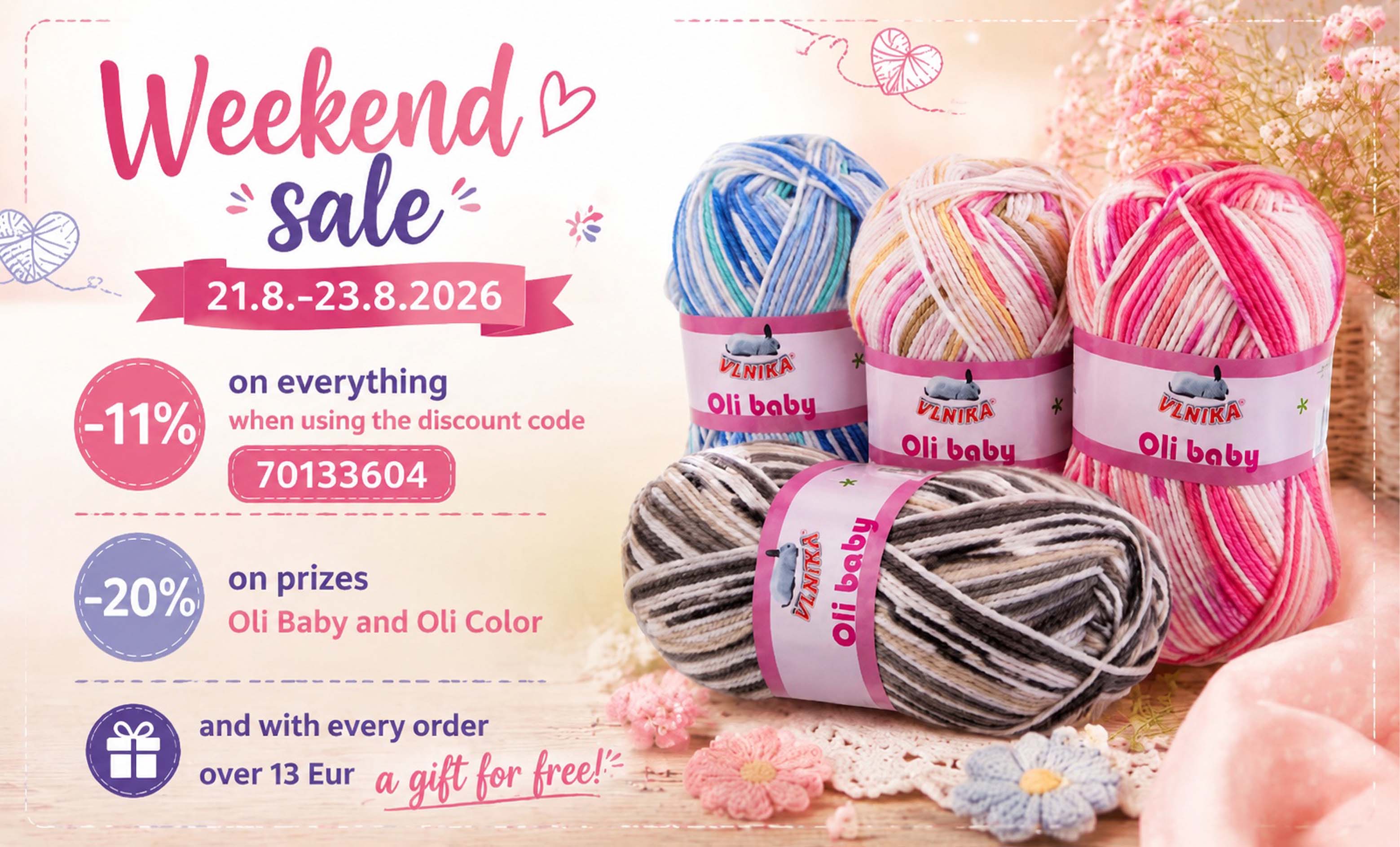 Weekend sale