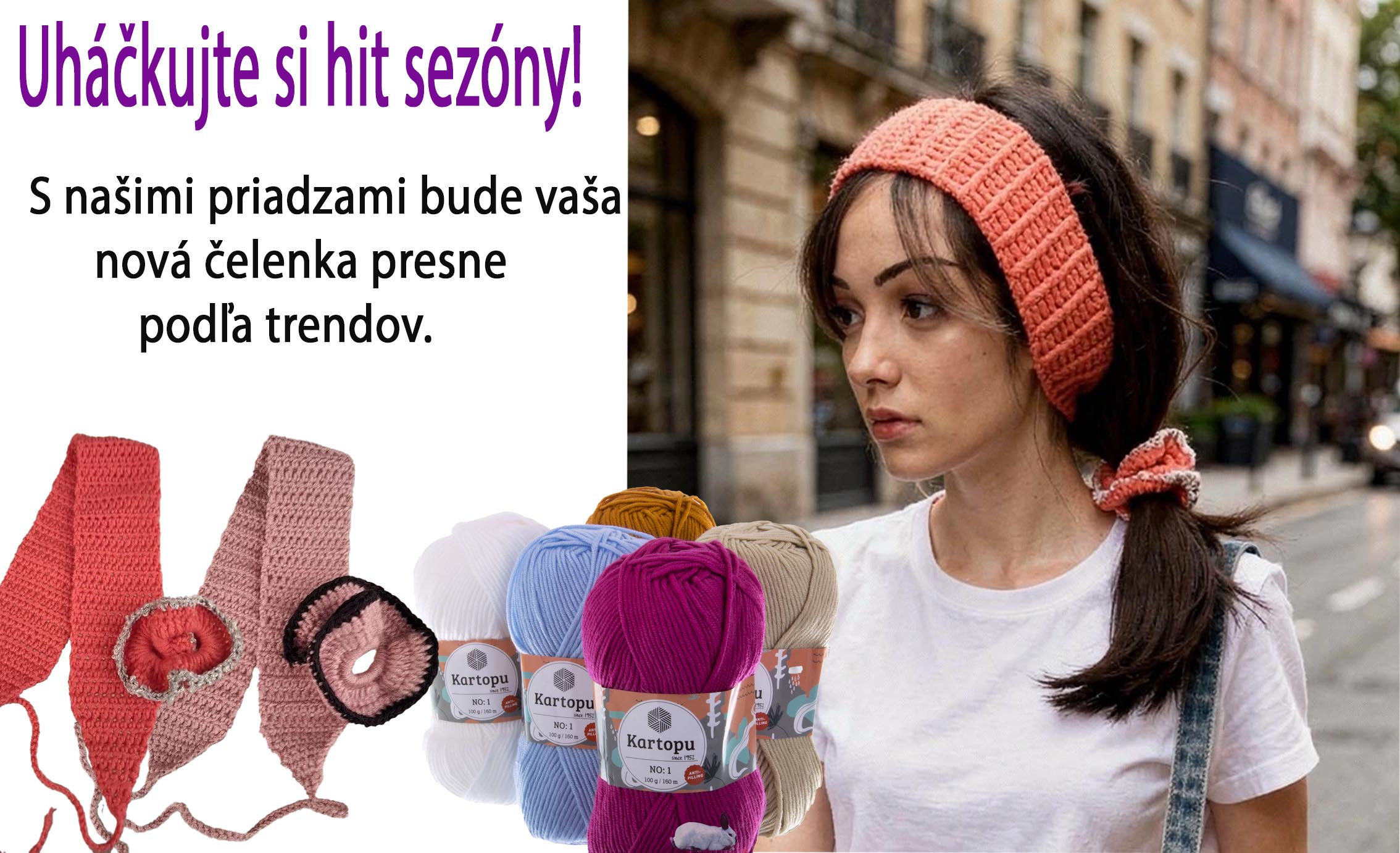 Háčkované čelenky