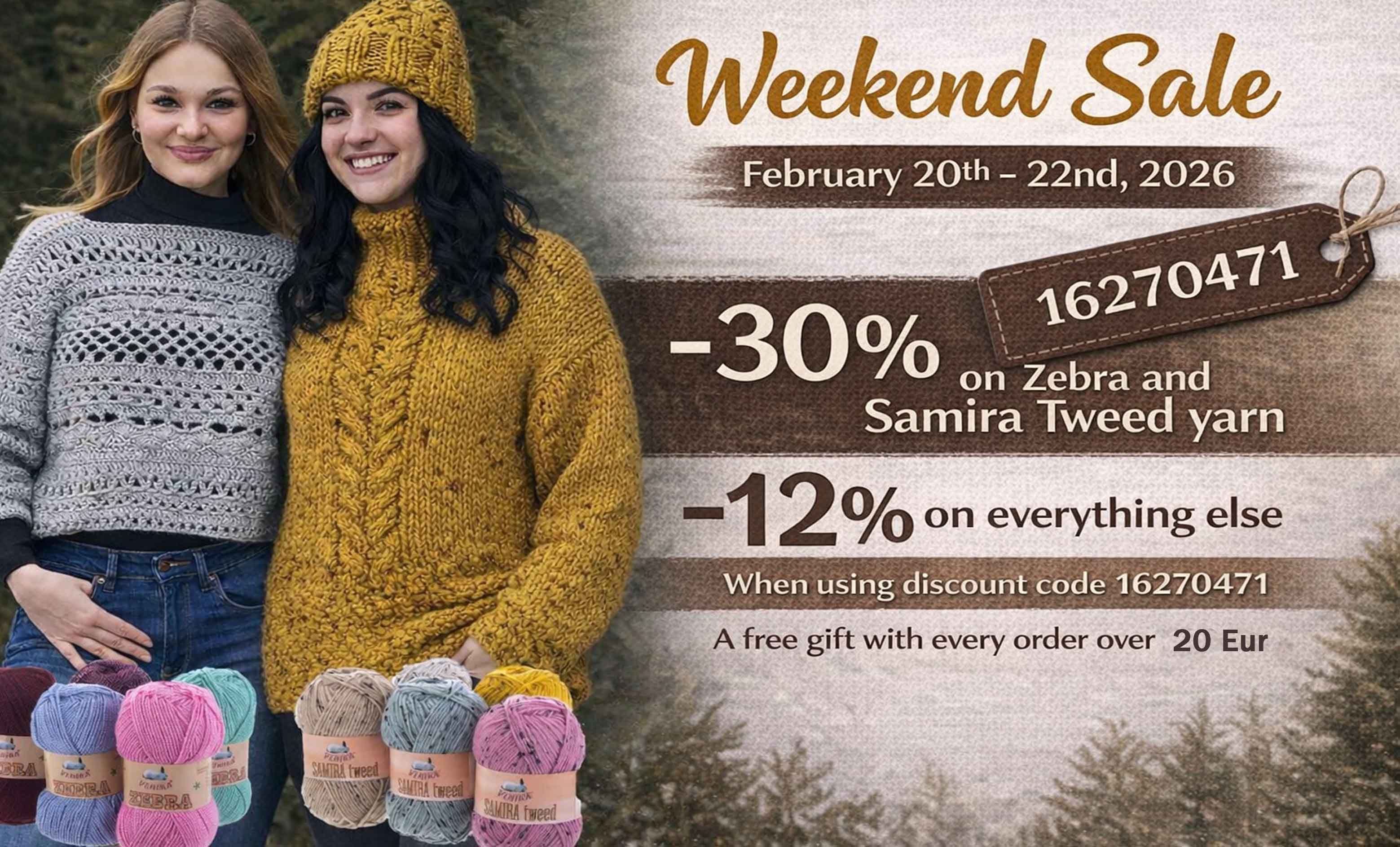 Weekend sale